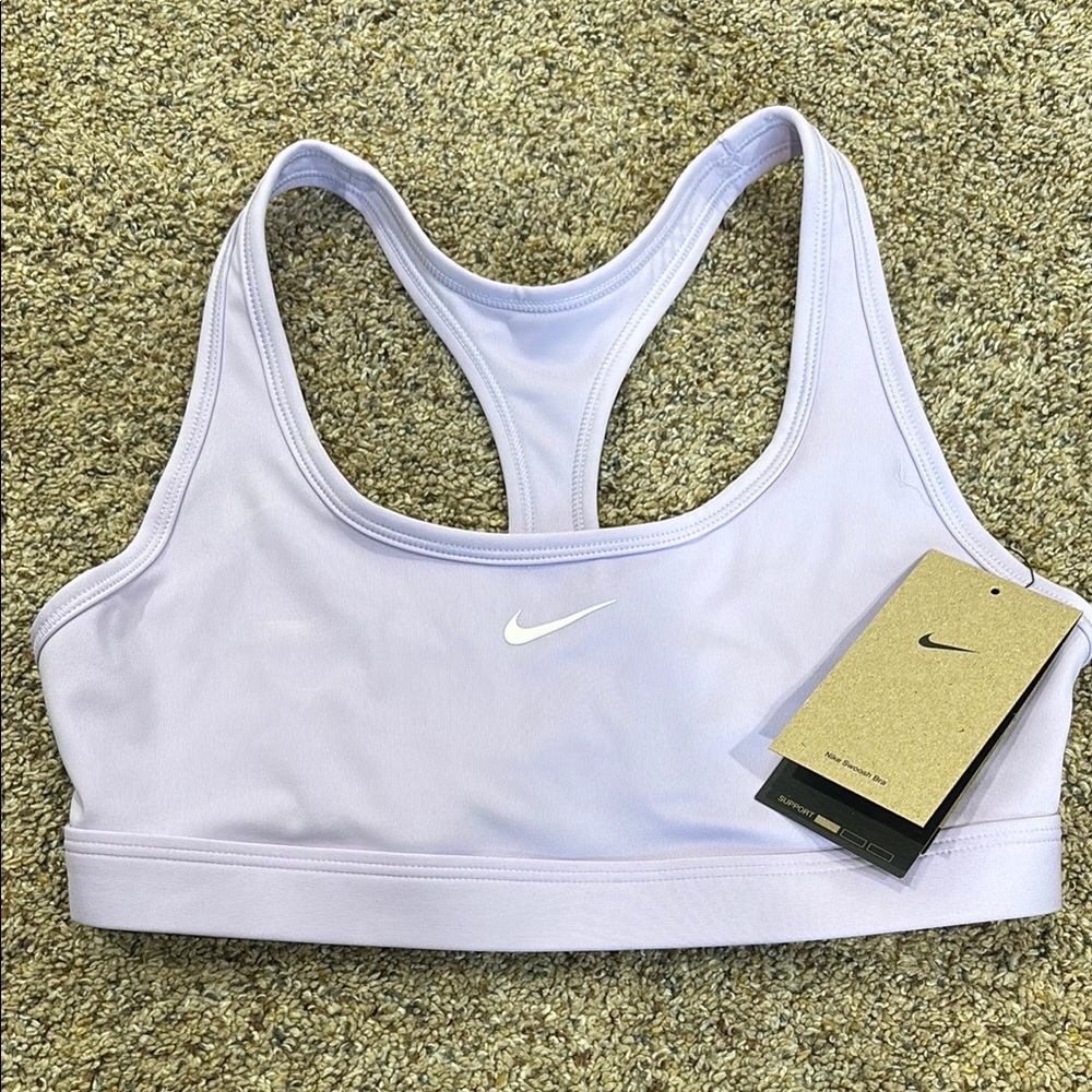 NWT Nike Lavender Sports Bra